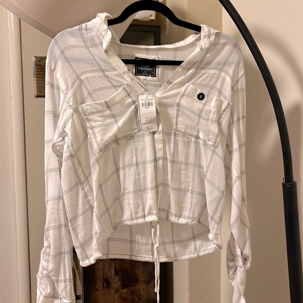 Abercrombie button-down blouse